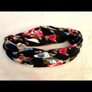 Floral Infinity Headband